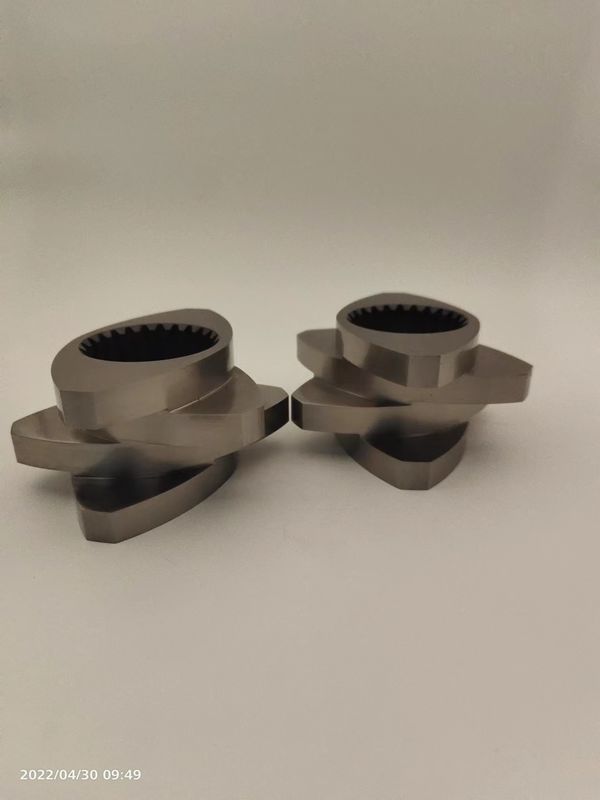 ทนทานการกัดกร่อน อุปกรณ์ extruder หมุนสอง 12mm 600rpm Meshing Block ทนทานการสกัด