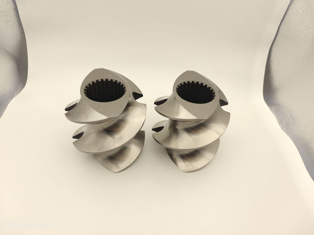 อะไหล่ extruder กลมสกรูคู่ที่มีประสิทธิภาพสูง สะสมวัสดุ WR5 นําเข้า
