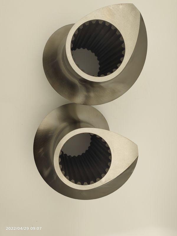 อะไหล่ extruder กลมสกรูคู่ที่มีประสิทธิภาพสูง สะสมวัสดุ WR5 นําเข้า