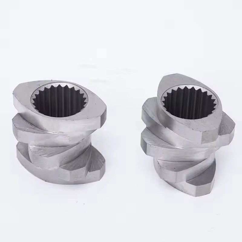 อะไหล่ extruder กลมสกรูคู่ความละเอียดสูงสําหรับเครื่อง extrusion กลมสกรูคู่ที่มีกว้างกลาง 16-350mm และมากกว่า
