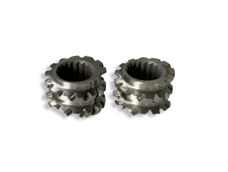 เครื่องพลาสติก 58mm Twin Screw Extruder สี่เหลี่ยม Spline Extruder สกรูองค์ประกอบกับ M 1