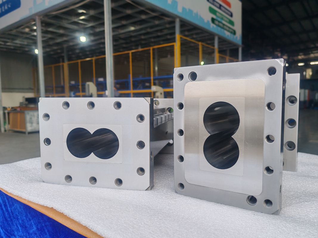 บาร์เรล CTE 75 ที่กําหนดเองสําหรับเครื่องบดสกรูคู่ในสายบดพลาสติก