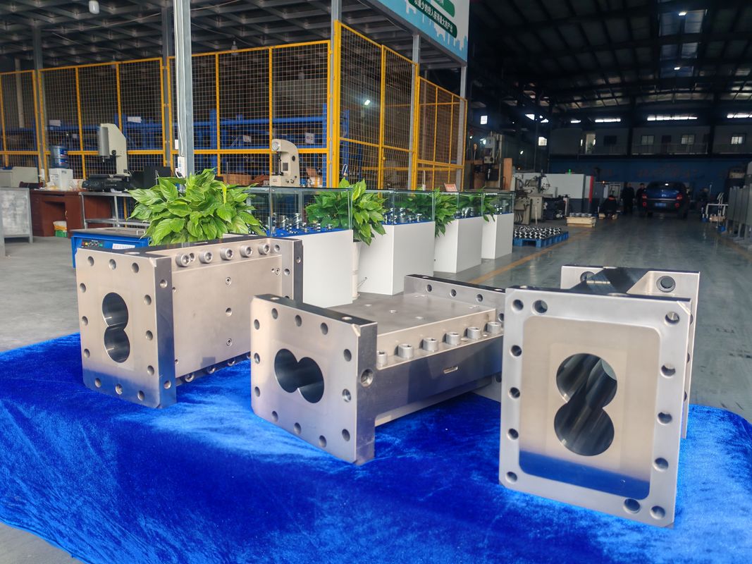 บาร์เรล CTE 75 ที่กําหนดเองสําหรับเครื่องบดสกรูคู่ในสายบดพลาสติก