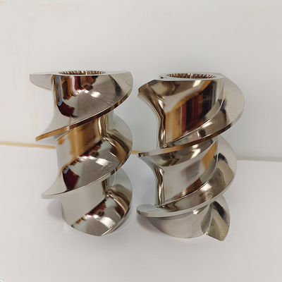 อุปกรณ์ยางยางยาง Block Kneading Block Twin Screw พลาสติก Granulator อุปกรณ์เสริม Meshing Block Block Kneading