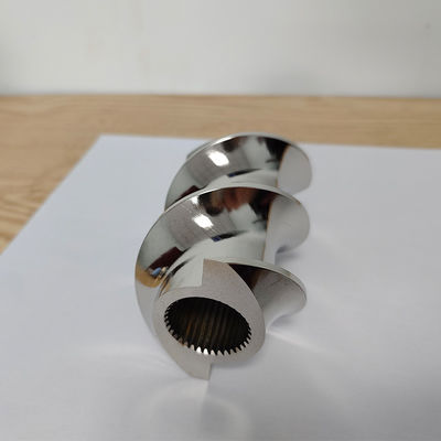อะไหล่ extruder หมุนสกรูคู่ตามสั่ง หมุนสกรูคู่