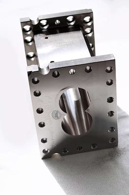 สกรูสองเปิด Twin Screw Barrel Extruder Screw Barrel ความแข็งแรงสูง