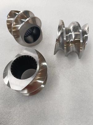 การทํางานสูง Twin Screw Extruder สกรู