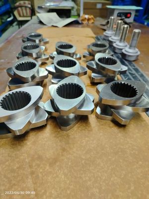 DIN มาตรฐาน WR14 อะไหล่ extruder กลมสองกลม Extruder กลมชิ้นส่วน