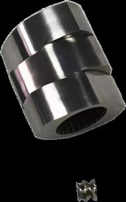 โซนละลาย อะไหล่ extruder กลมแฝดคู่ 30° 45° 60° 90° มุม
