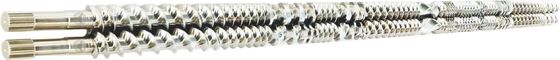 อุปกรณ์ประกอบในสปไลน์ Twin Screw Extruder Shaft ด้วยทอร์คและความยาวที่สามารถปรับแต่งได้