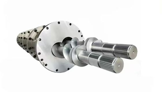 ทนทานการสวม 118mm กระเจาะกว้างการประกอบสกรูและถังสําหรับปลาอาหาร Extruder อะไหล่มืออาชีพ