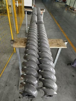 อุปกรณ์ประกอบในสปไลน์ Twin Screw Extruder Shaft ด้วยความยาวที่สามารถปรับแต่งได้