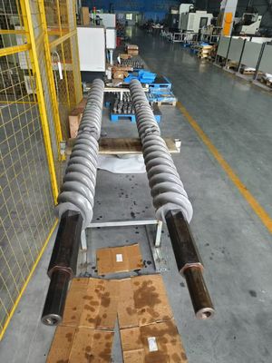 อุปกรณ์ประกอบในสปไลน์ Twin Screw Extruder Shaft ด้วยความยาวที่สามารถปรับแต่งได้