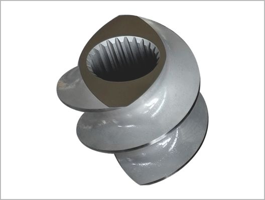 112mm Extruder Screw Elements 6542 วัสดุสําหรับอาหารใหญ่ / อาหารว่าง Extruder Zsk Screw Element ชื่อสินค้า:112mm Extruder Screw Elements 6542 วัสดุ