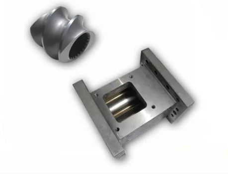 ทนต่อการสวมใส่ 120 มม กระเจาะกว้าง การประกอบสกรูและถัง สําหรับพลาสติก Extruder อะไหล่