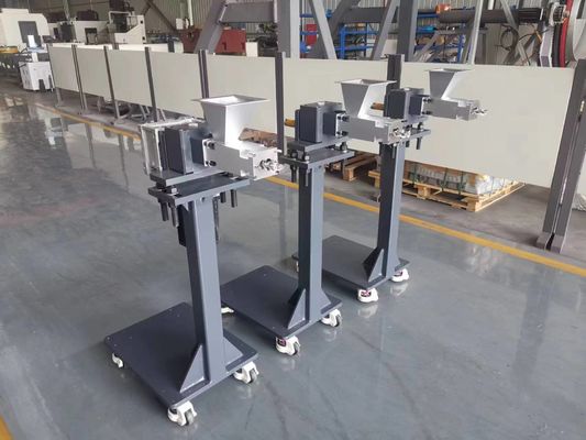 เครื่องบดหมุนร่วม Twin Screw Extruder Machine Parts ชาฟท์สกรูเซ็กต์ บาร์เรลและฟีเดอร์ข้าง