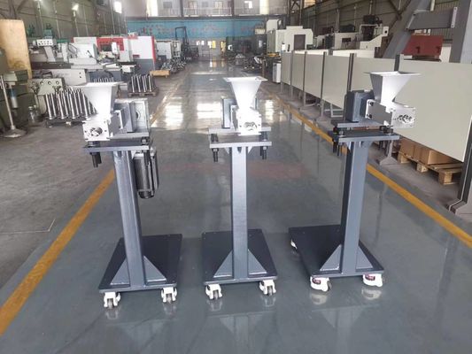 เครื่องบดหมุนร่วม Twin Screw Extruder Machine Parts ชาฟท์สกรูเซ็กต์ บาร์เรลและฟีเดอร์ข้าง