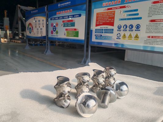 OEM การออกแบบองค์ประกอบสกรูพิเศษสําหรับ JSW Twin Screw Extruder