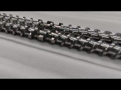 มินิพลาสติก Twin Screw Element Screw Side Feeder Barrel Shaft สําหรับเครื่องบด 58 มม.